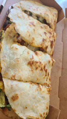 Nashville hot chicken quesadilla