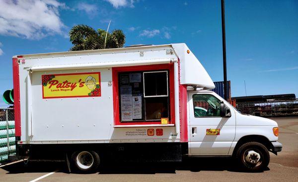 Patsy's lunch wagon. Best food, Ono grinz