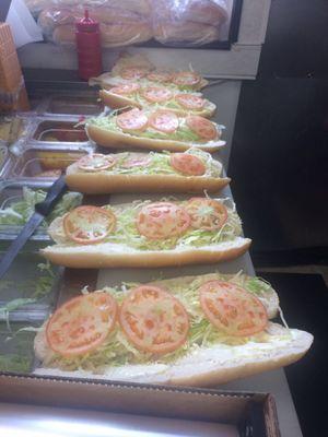 Hot and cold subs!