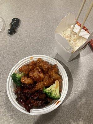 General Tsos/Boneless Spare Ribs