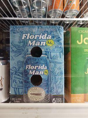 Florida Man, the beer that makes you do stupid stuff