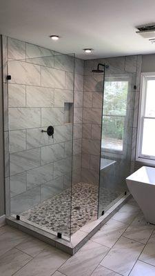 Frameless Glass Shower Enclosures