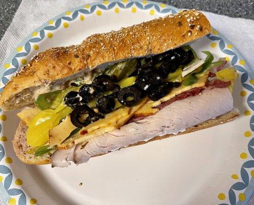 Boar's Head Jerk Turkey Sub - to go