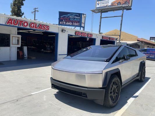 2024 Tesla Cybertruck 
Ceramic tint