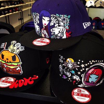 New era tokidoki snapback hats at little Tokyo LA