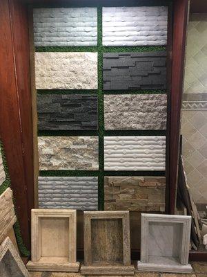 Ledger stones for walls