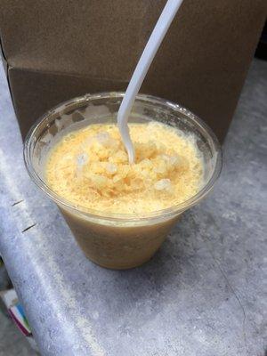 Mazapán vanilla raspado