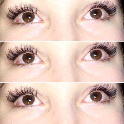 Upgrade your set to "mixed" lashes for extra fluff