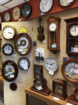 Lots of clocks!