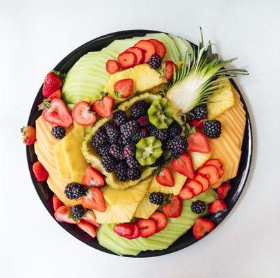 Variety fruit platter for office catering