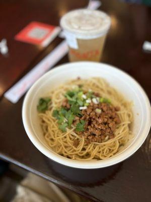 Dry Noodle with Minced Meat