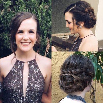 Special Occasion hairstyles by Nickie Gill