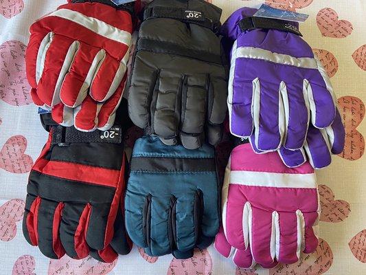 Snow gloves - $5.95 each