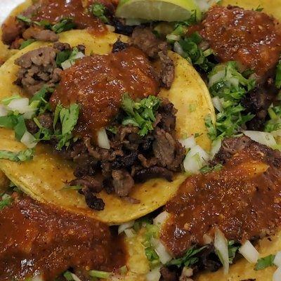 Sabrosos  tacos buena calidad