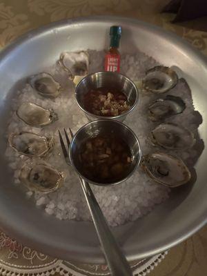 Extra small Oysters