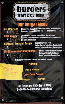 Burger menu