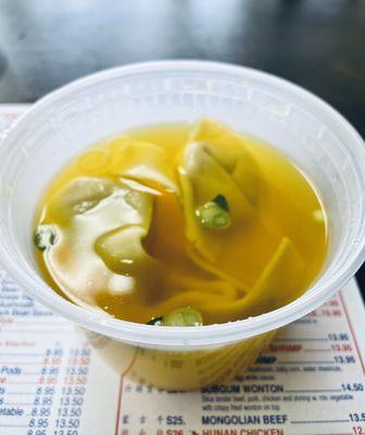 Wonton soup