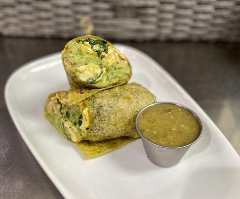 Vegetarian Breakfast Burrito