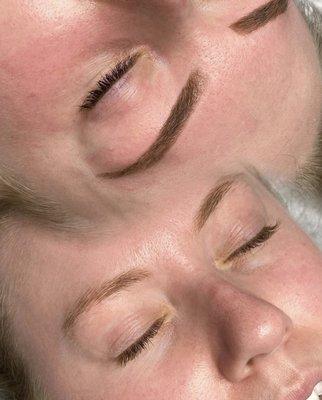 Eyebrow Tinting (temporary solution) to full BROWS