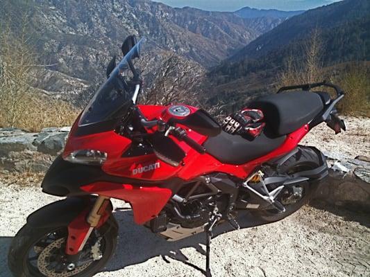 Multistrada 1200 ABS in the mountains