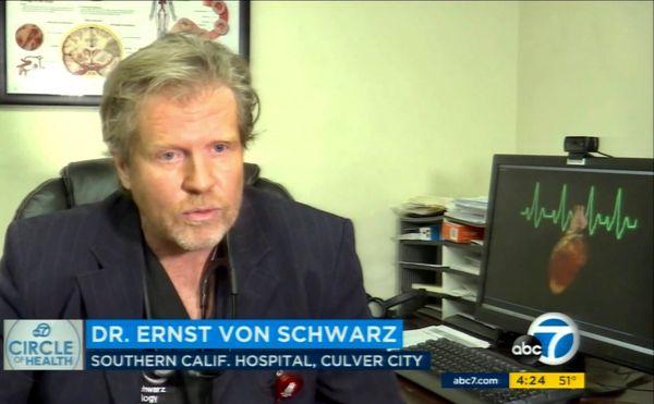 Dr. Ernst von Schwarz on ABC7 News