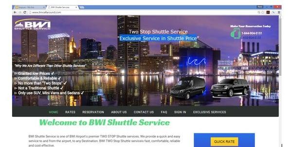 Two Stop Shuttle Service " Exclusive Ride in Shuttle Price"