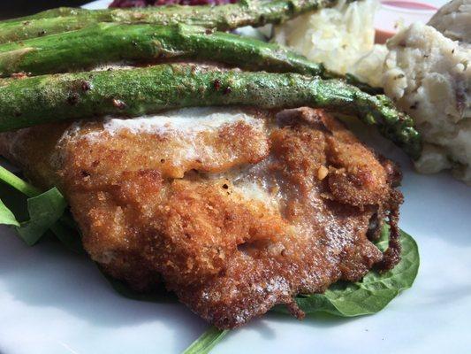 Polish pork cutlet