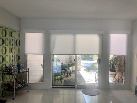 After - Gorgeous, sheer/private Lifetime Blinds