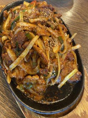 spicy pork bulgogi