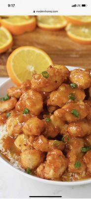 Orange chicken