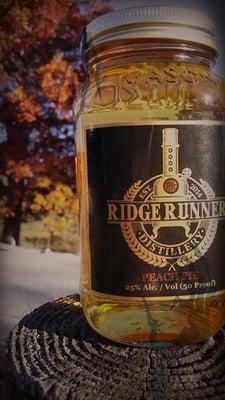 Sarnellis Liquor Store featuring RidgeRunner Distillery ...Vodka~Rum~Apple Pie Moonshine and Peach Moonshine