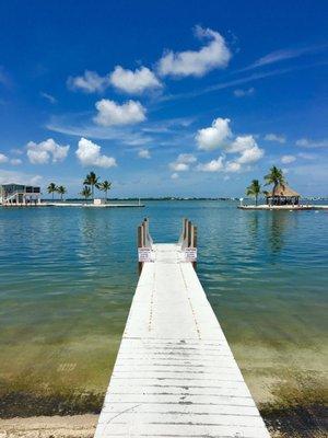 Beautiful view from our boat ramps