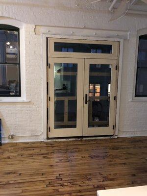 Patio doors