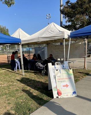 WIC welcome desk