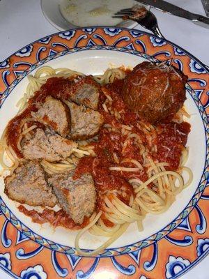 Spaghetti & meatballs