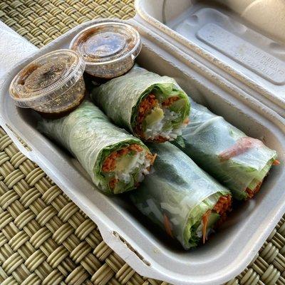 vegetarian summer rolls