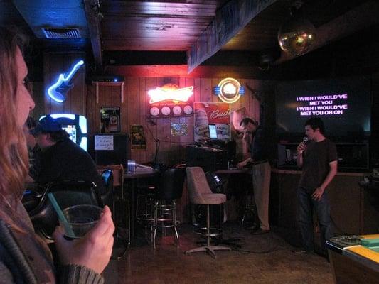 Karaoke Weds and Sun at the 'wheel