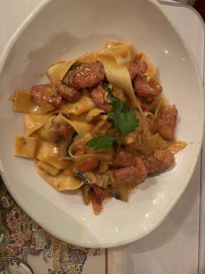 Pasta Special with Sausage