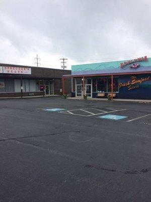 Conveniently located next to Adelphia Seafood, along with a large parking lot for both businesses to access.