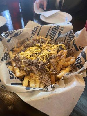 Me and my 3 friends had the pot roast fries to share - omg, so delicious.