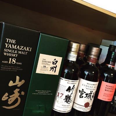 Japanese whiskys are IN