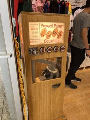 Pressed penny machine!