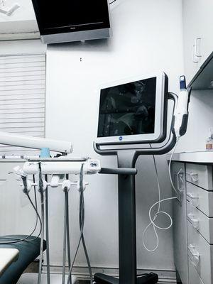 We have state of the art, impression free, dentistry equipment called the "Invisalign iTero 3D Scanner"