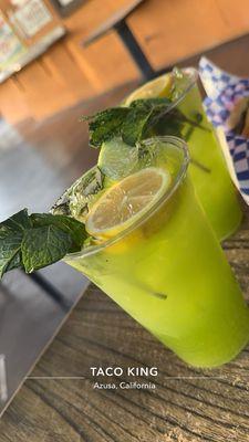 Cucumber  Lime ‍ Agua Fresca