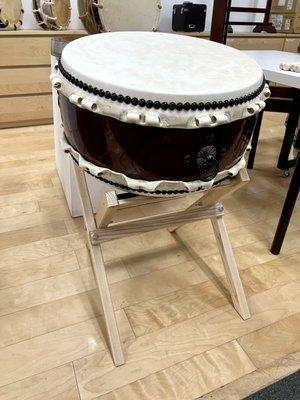 Hirado Daiko drum and hybrid stand... my new baby!