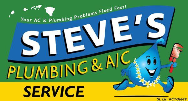 Steve's Hawaii fixes air conditioning and plumbing problems fast.