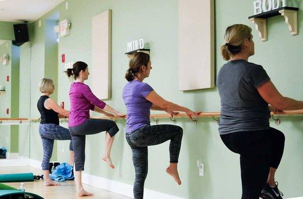 Try an amazing Barre class today!