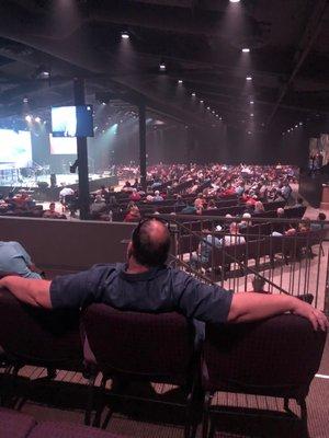 Packed house here at Journey