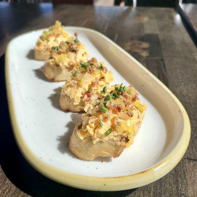 Pimento Cheese Crostini