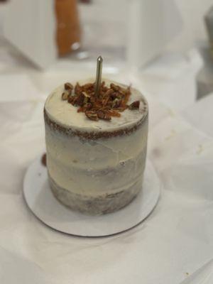 Personal Carrot Cake!!